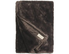 Faux Fur Throw Seal Espresso Faux Fur Throw Seal Espresso
