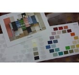 Annie Sloan brochure met kleurenkaart