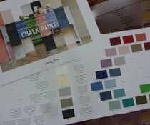 Annie Sloan brochure met kleurenkaart