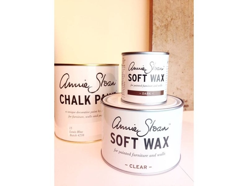 Annie Sloan pakket nr 1: 1 liter verf, 500 ml clear wax, 120 ml dark wax
