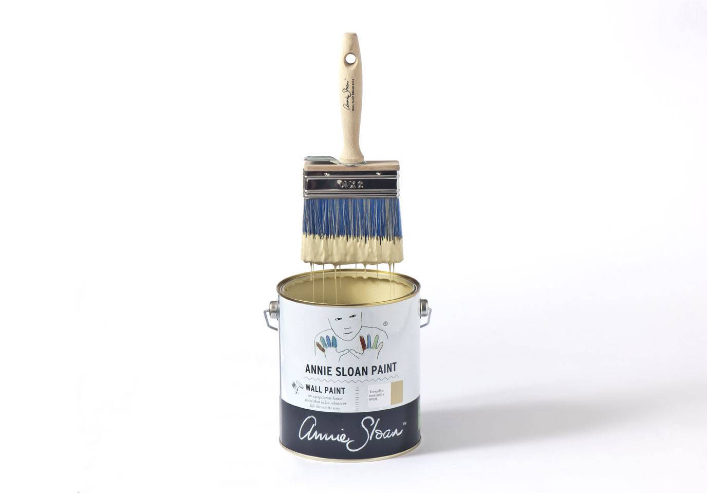 Annie Sloan Wall Paint kwast speciaal voor muurverf