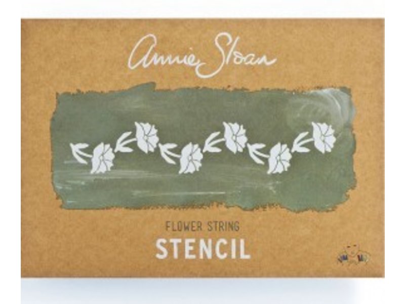 Annie Sloan sjabloon Flower String A4