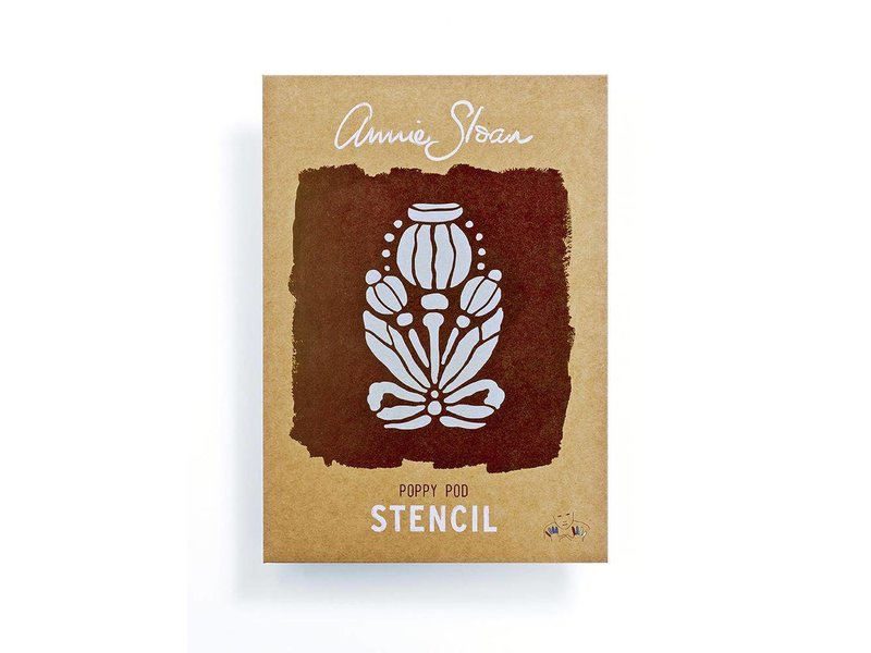 Annie Sloan sjabloon Poppy Pod A4