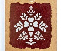 Annie Sloan sjabloon Petrushka A4