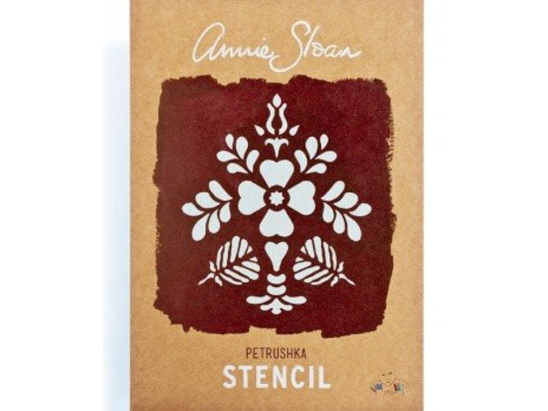 Annie Sloan sjabloon Petrushka A4