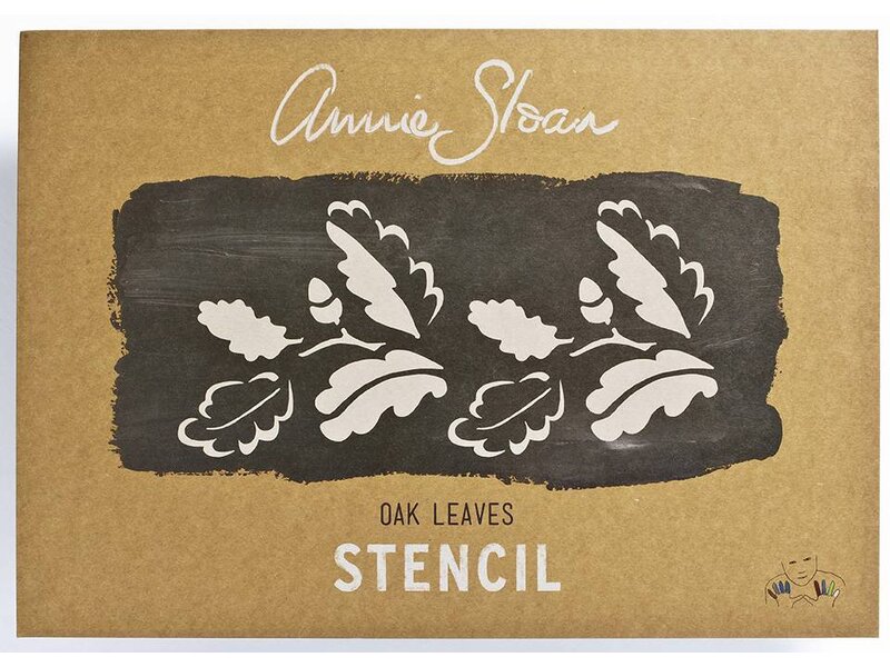 Annie Sloan sjabloon Oak Leaves A3