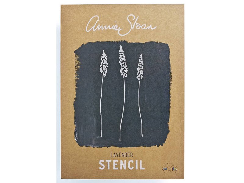 Annie Sloan sjabloon Lavender A3