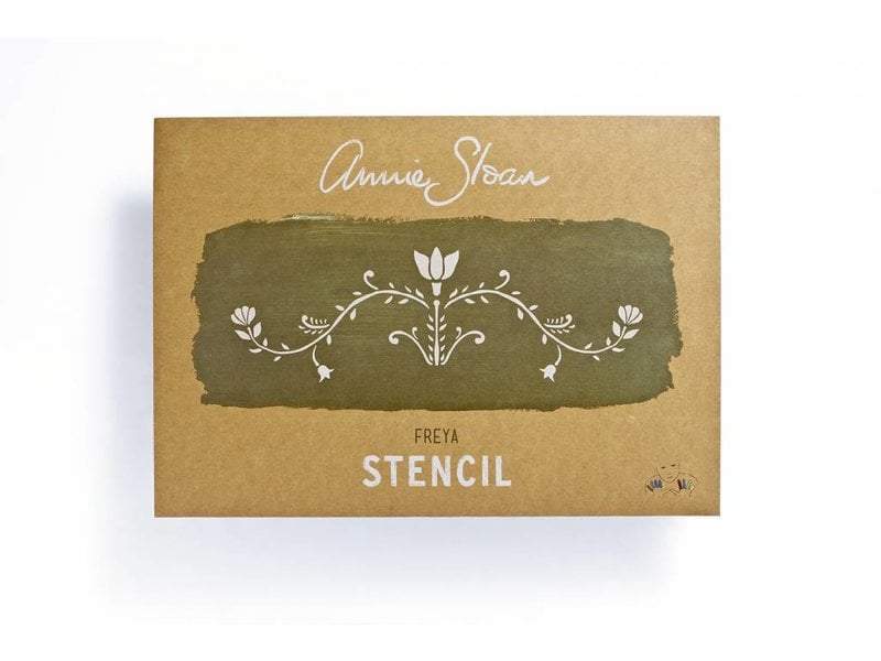 Annie Sloan sjabloon Freya A3