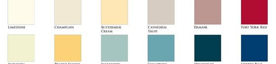 Fusion Mineral standaard kleuren