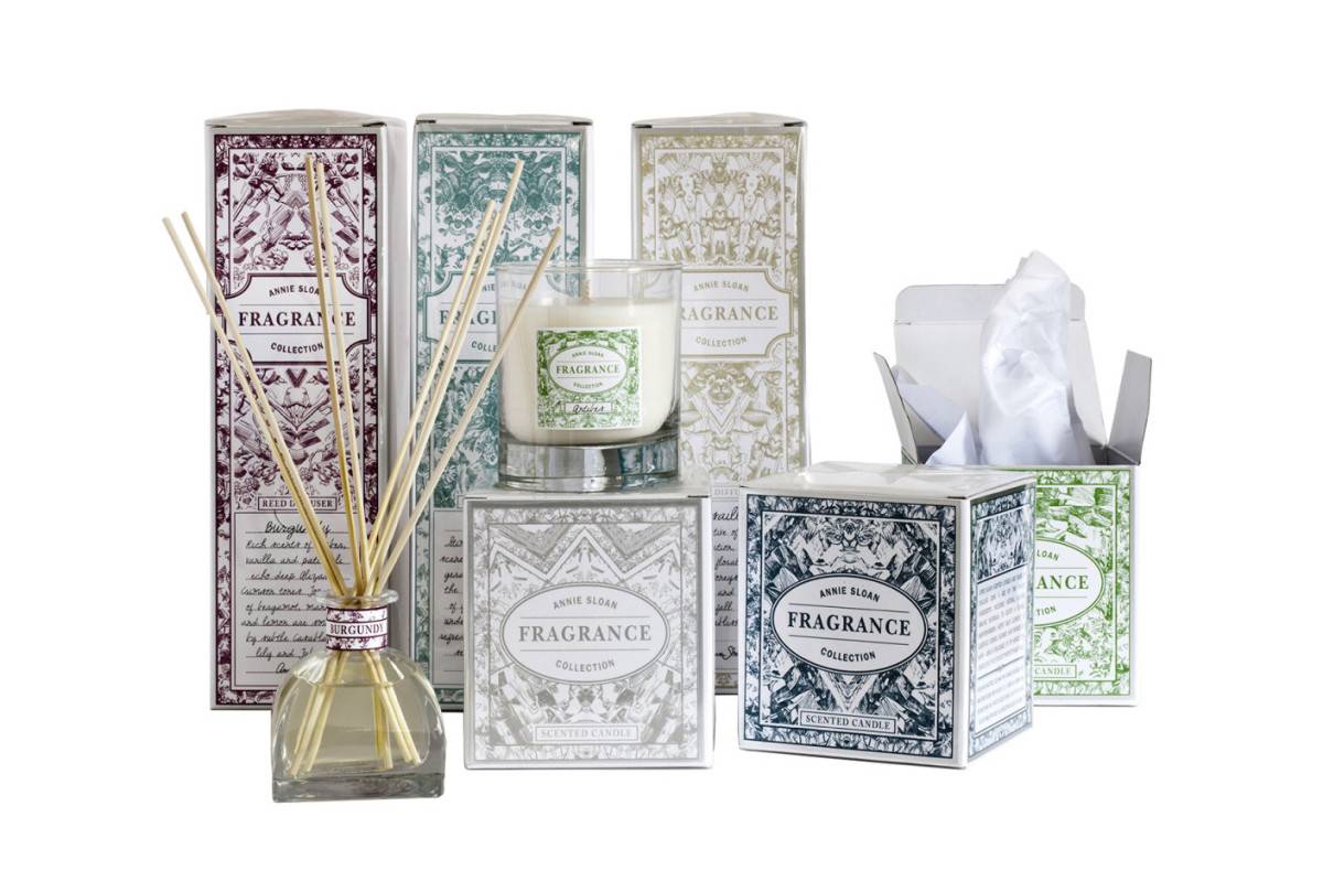 Annie Sloan geurkaarsen en diffusers