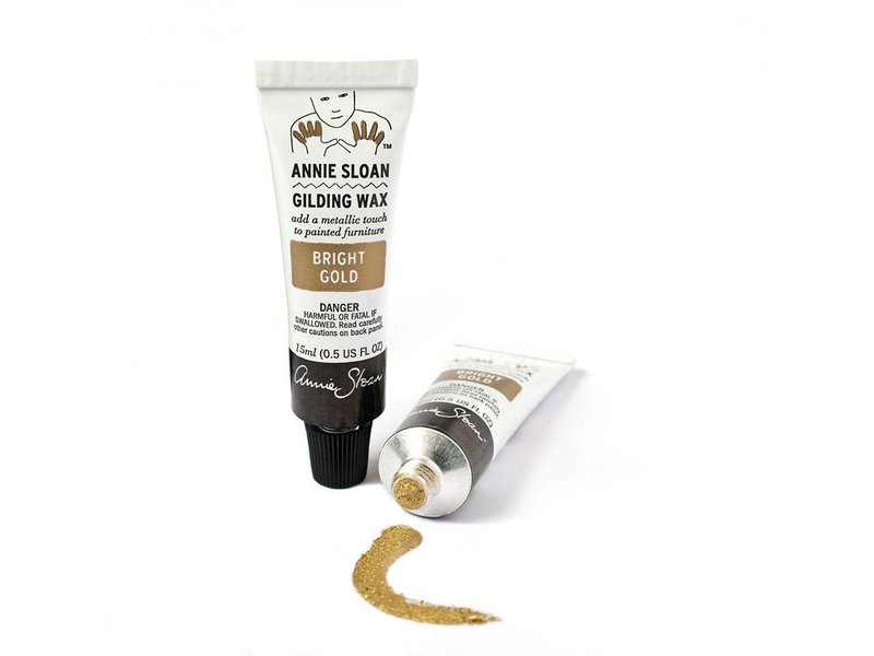 Annie Sloan gilding wax bright gold- verguld was
