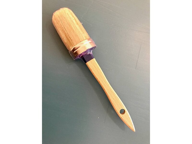 Krijtverf kwast ovaal met sanding pads OP=OP