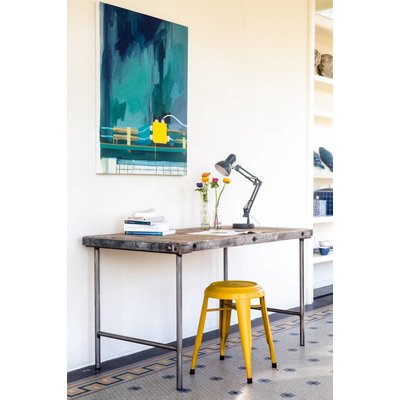 Industrieel bureau maken