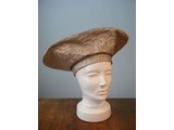 Zilvergrijze baret