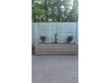 Scherm / plantenbak tbv terrasafscheiding