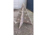 Kerstboom plat - voor tegen muur