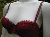 Y.E.W.O. Kanten kerst lingerie bh cupmaat 80A