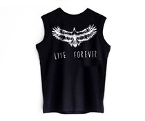 LIVE FOREVER MUSCLE TEE LIVE FOREVER MUSCLE TEE