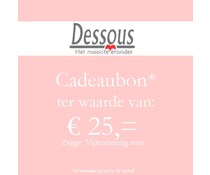 Cadeaubon 25 euro Cadeaubon 25 euro
