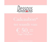 Cadeaubon 50 euro Cadeaubon 50 euro