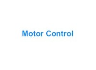 Motor Control