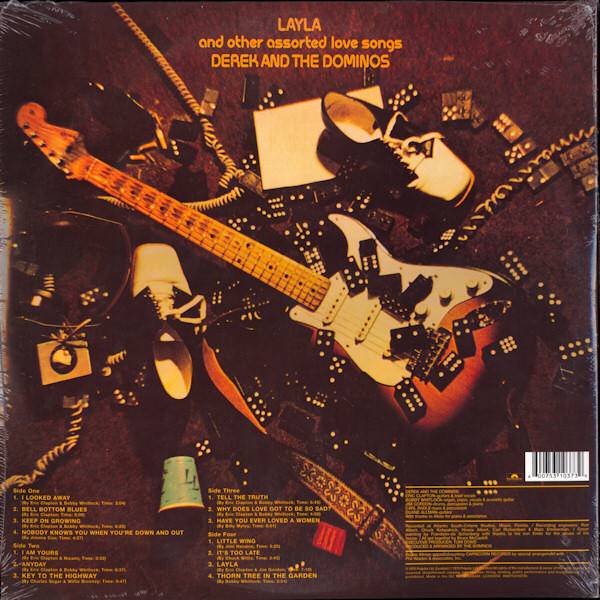 Derek and the Dominos Layla and Other Assorted Love Songs VinylVinyl