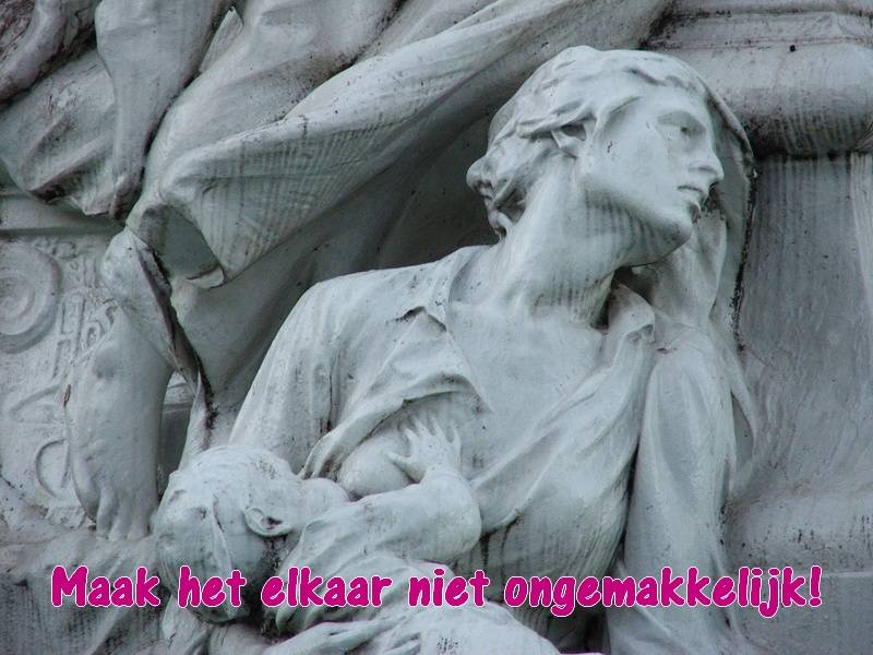Borstvoeding, maak het elkaar niet ongemakkelijk