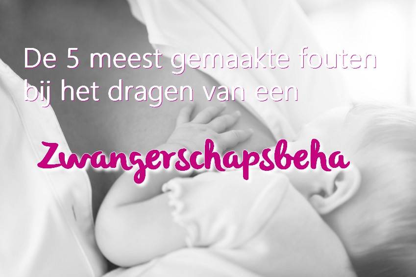 De 5 meest gemaakte fouten bij het dragen van een zwangerschapsbeha