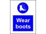 Wear boots