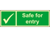 Safe For Entry
