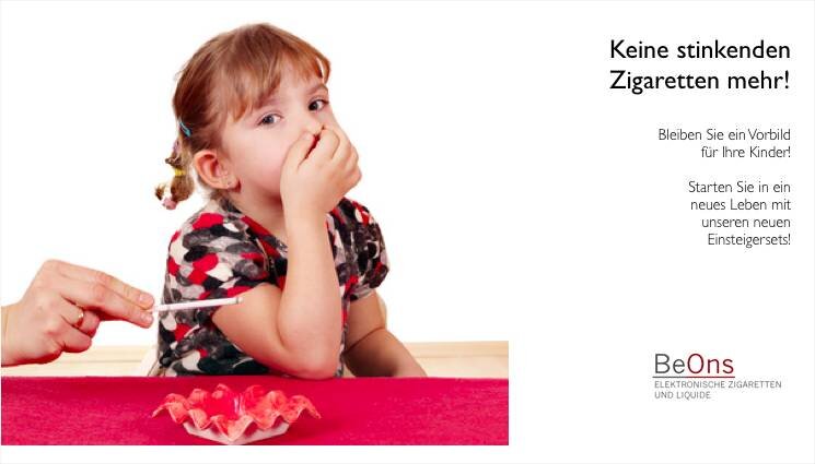 Keine stinkenden Zigaretten mehr