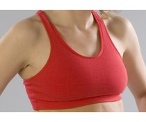 Pizzazz Kinder korte sporttop rood Pizzazz Kinder korte sporttop rood