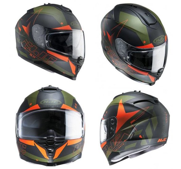 HJC IS-17 Armada - Biker Outfit