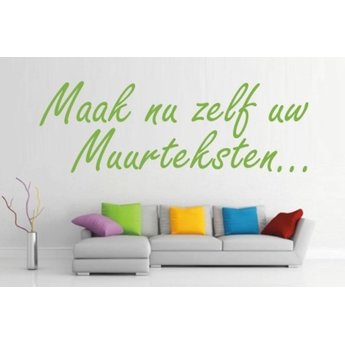 Ontwerp je eigen muursticker of sjabloon. 120cm breed / tot 60 ... Ontwerp je eigen muursticker of sjabloon. 120cm breed / tot 60 ...