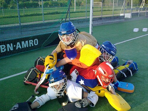 Sport en puistjes
