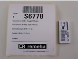 Remeha Glaszekering 6,30a S6778