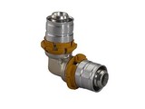 Uponor Koppeling knie 90 graden pers MLC