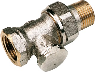 Radiator voetventiel