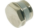Simplex Radiator blindstop 1/2"nikkel 3204179