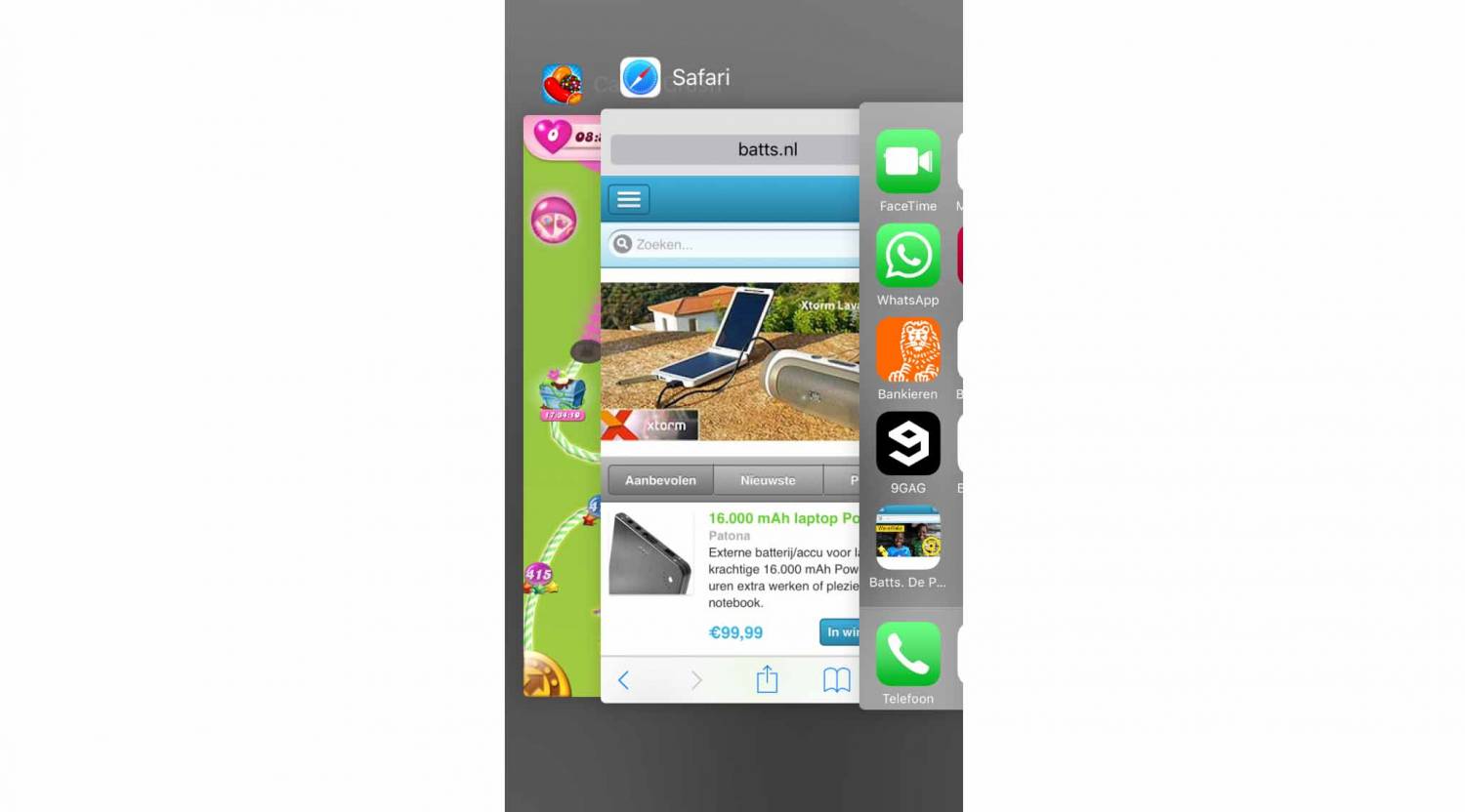 Apps sluiten, gaat je batterij dan langer mee?