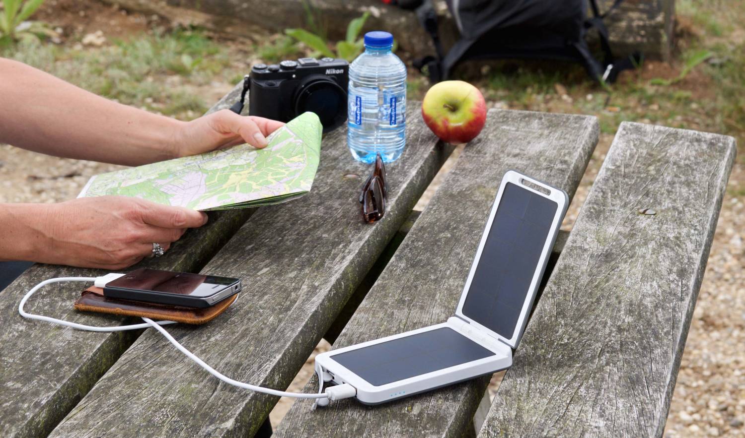 Hoe werkt een solar powerbank?