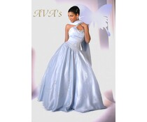 AVA'S COUTURE Blauwe Avondjurk AVA'S COUTURE Blauwe Avondjurk