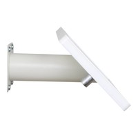 iPad mini wall or desk mount Fino white, with luxury acrylic tablet casing dedicated to the iPad mini.