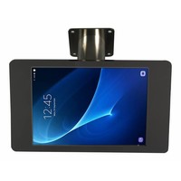 Wall or desk stand for Samsung Galaxy Tab A 2016 10.1" black-stainless steel Fino