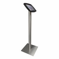 Floor stand for iPad Air, iPad Air 2, iPad Air 9,7 black-stainless steel Lusso