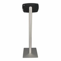 Floor stand for iPad Air, iPad Air 2, iPad Air 9,7 black-stainless steel Lusso