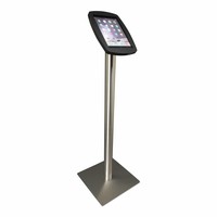 Floor stand for iPad Air, iPad Air 2, iPad Air 9,7 black-stainless steel Lusso