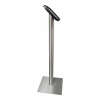 Floor stand for iPad Air, iPad Air 2, iPad Air 9,7 black-stainless steel Lusso