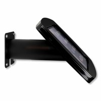 Lusso, black, iPad Air2/Pro 9,7 for mounting on table or wall, including lock