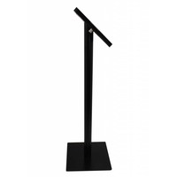 Weatherproof tablet floor stand for tablets 9,7" - 10,1". White / black